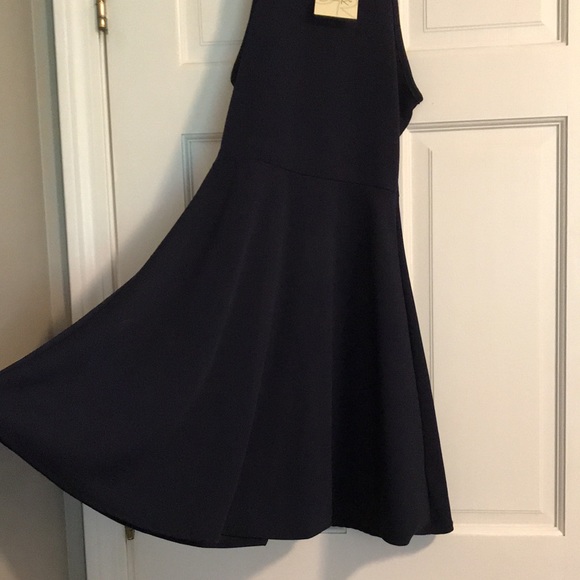 Navy swing dress-NWT💙 - Picture 2 of 5